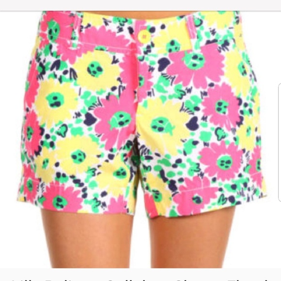 Lilly Pulitzer Pants - 🐞Lilly Pulitzer Floral Doodle Bug shorts🌼